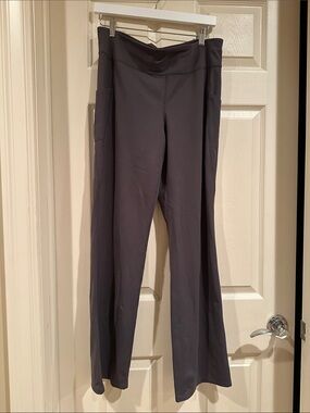 J. Jill Dark Gray Active Bootcut Track Pants